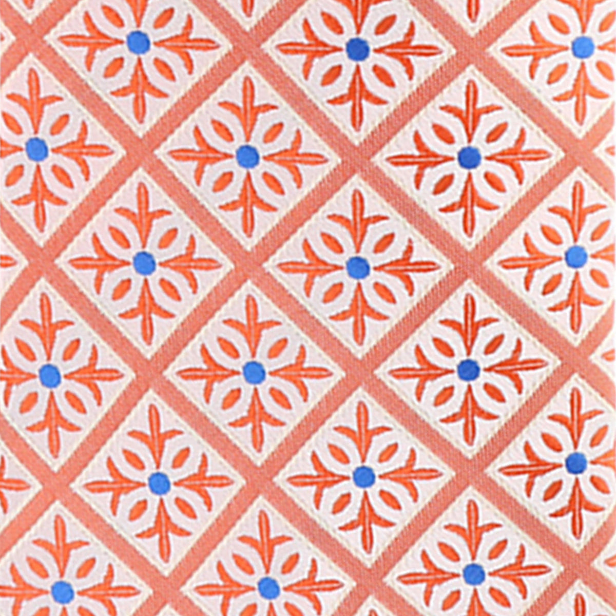 Vittorio Farina Geometric Designer Necktie &amp; Pocket Square - NH-D-1265 - Classy Cufflinks