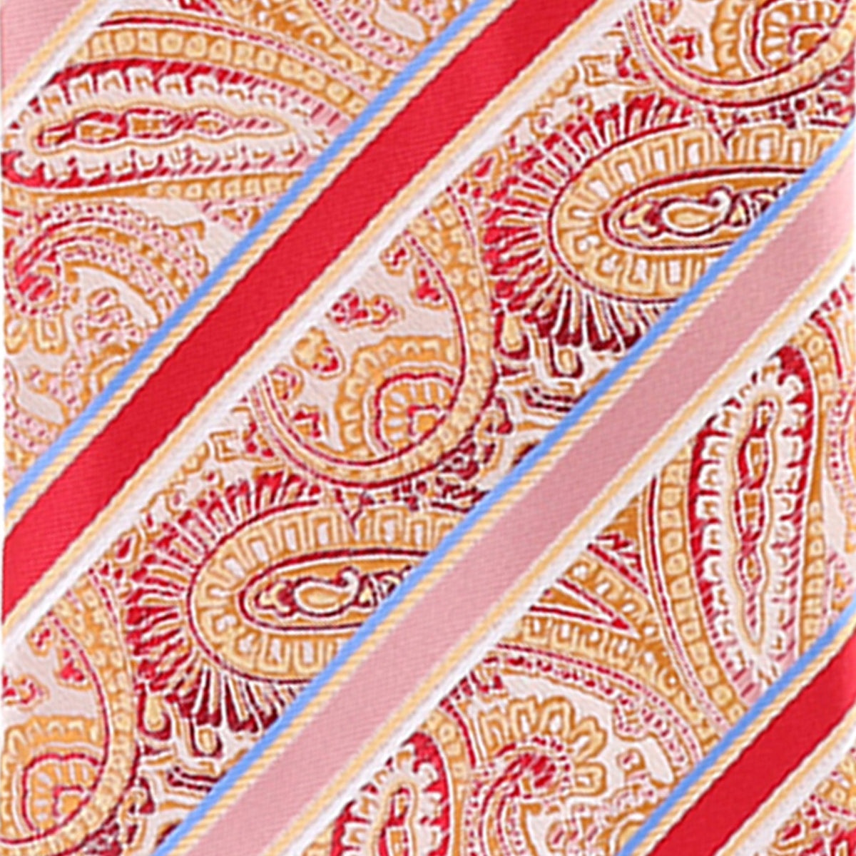 Vittorio Farina Paisley Designer Necktie &amp; Pocket Square - NH-D-1274 - Classy Cufflinks