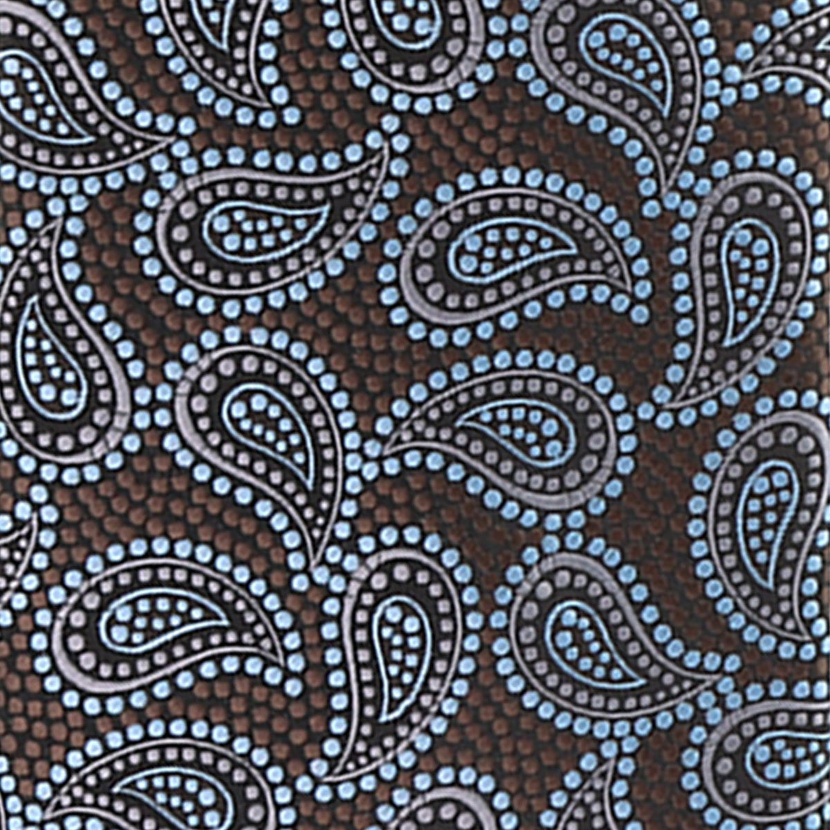 Vittorio Farina Paisley Designer Necktie &amp; Pocket Square - NH-D-1274 - Classy Cufflinks