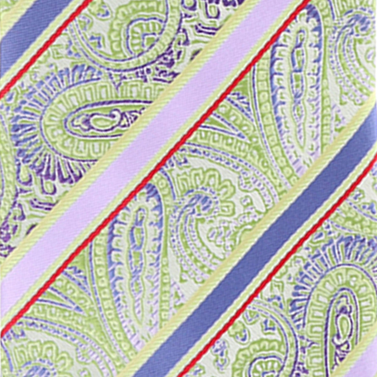 Vittorio Farina Paisley Designer Necktie &amp; Pocket Square - NH-D-1276 - Classy Cufflinks