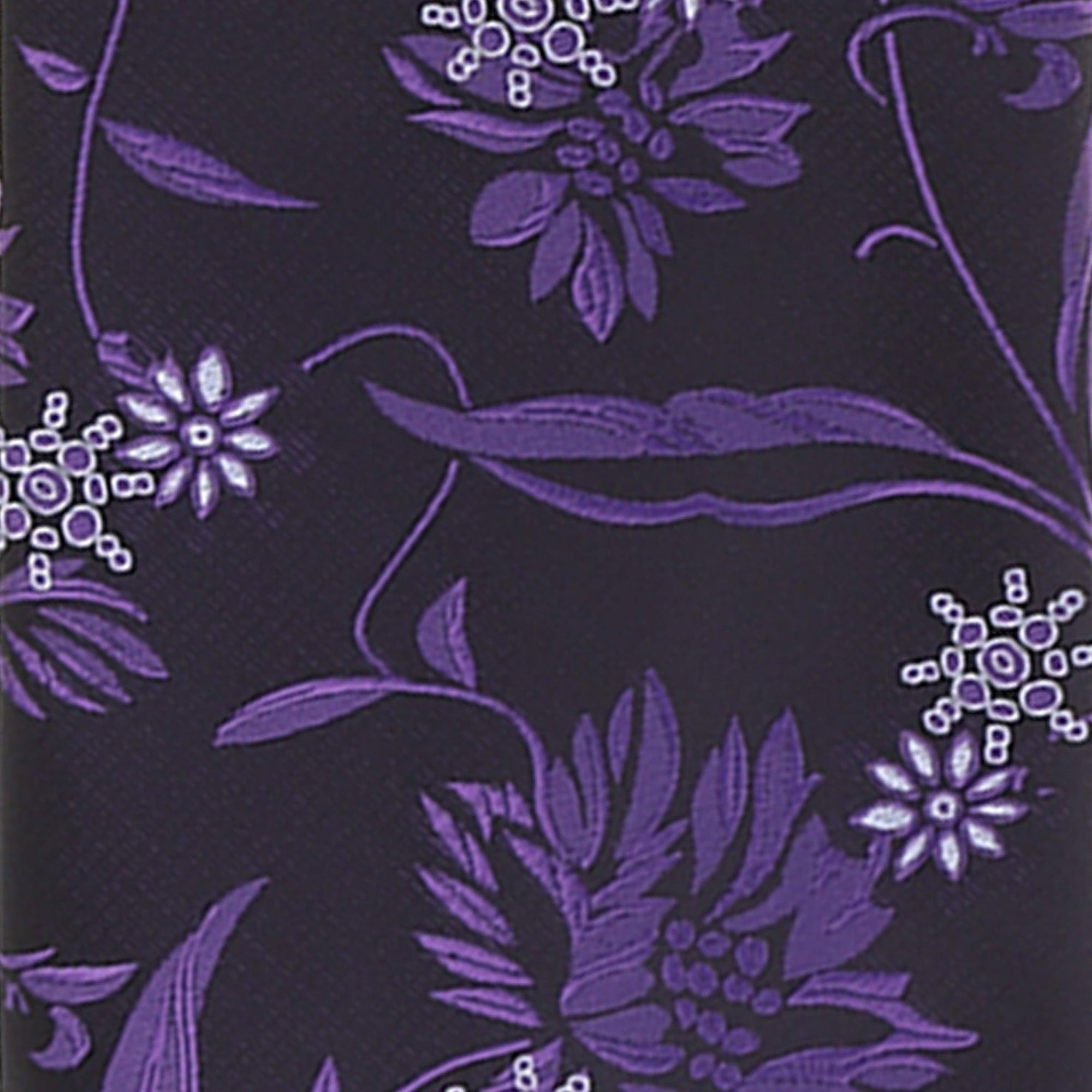 Vittorio Farina Floral Designer Necktie & Pocket Square - NH-D-1286 - Classy Cufflinks