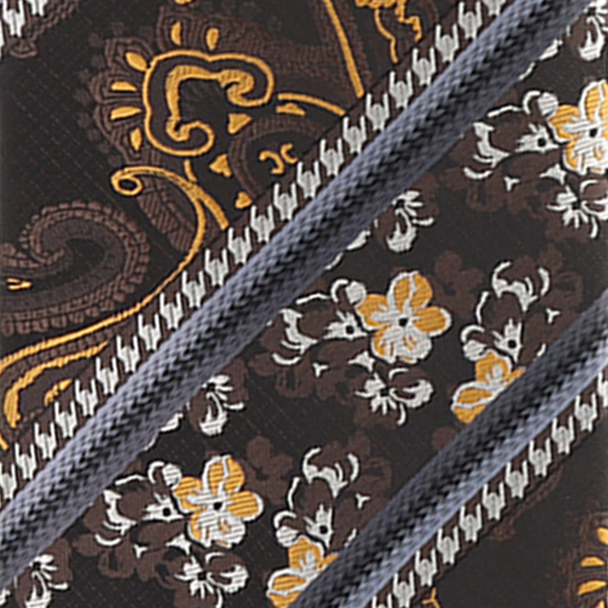 Vittorio Farina Paisley Designer Necktie &amp; Pocket Square - NH-D-1288 - Classy Cufflinks