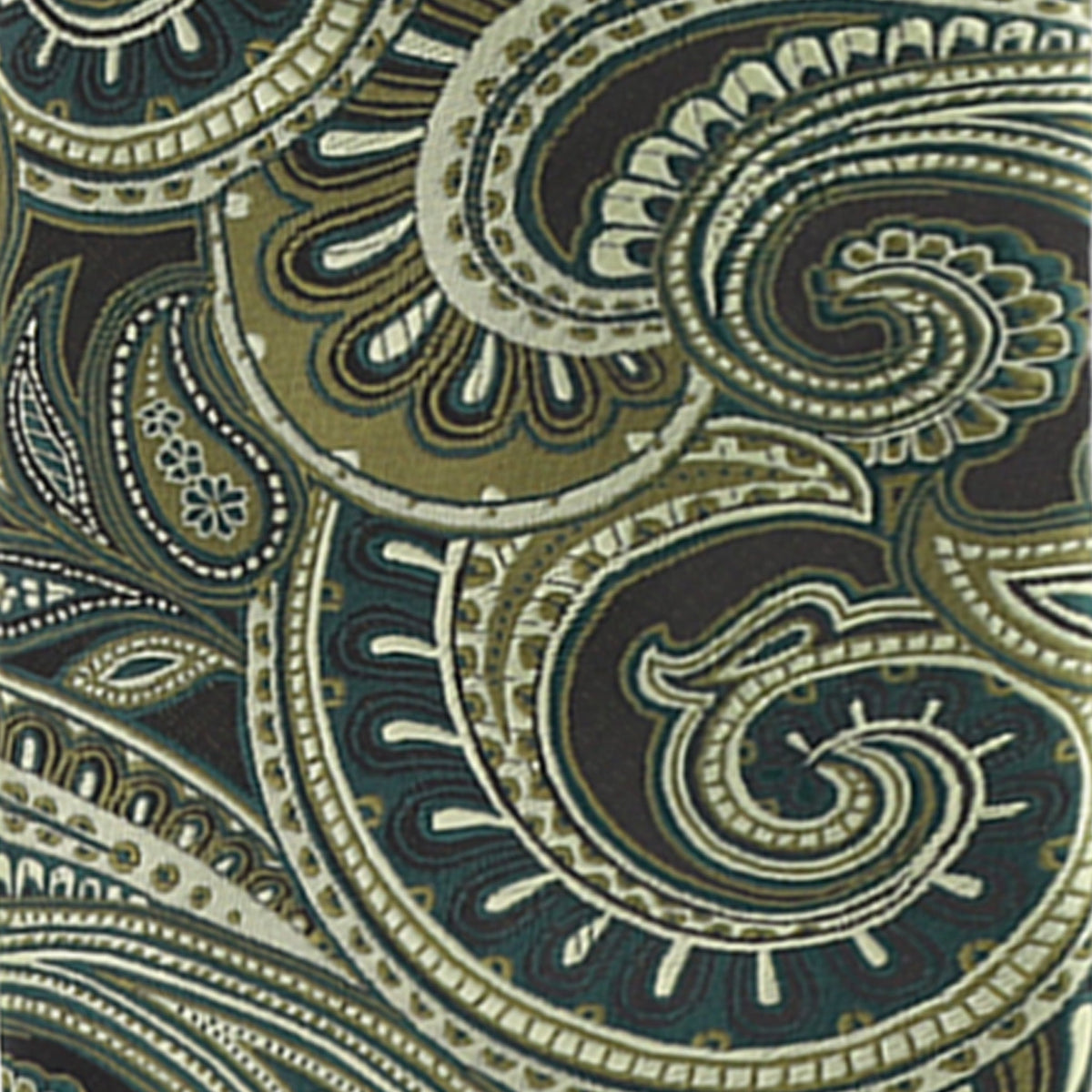 Vittorio Farina Paisley Designer Necktie &amp; Pocket Square - NH-D-1288 - Classy Cufflinks