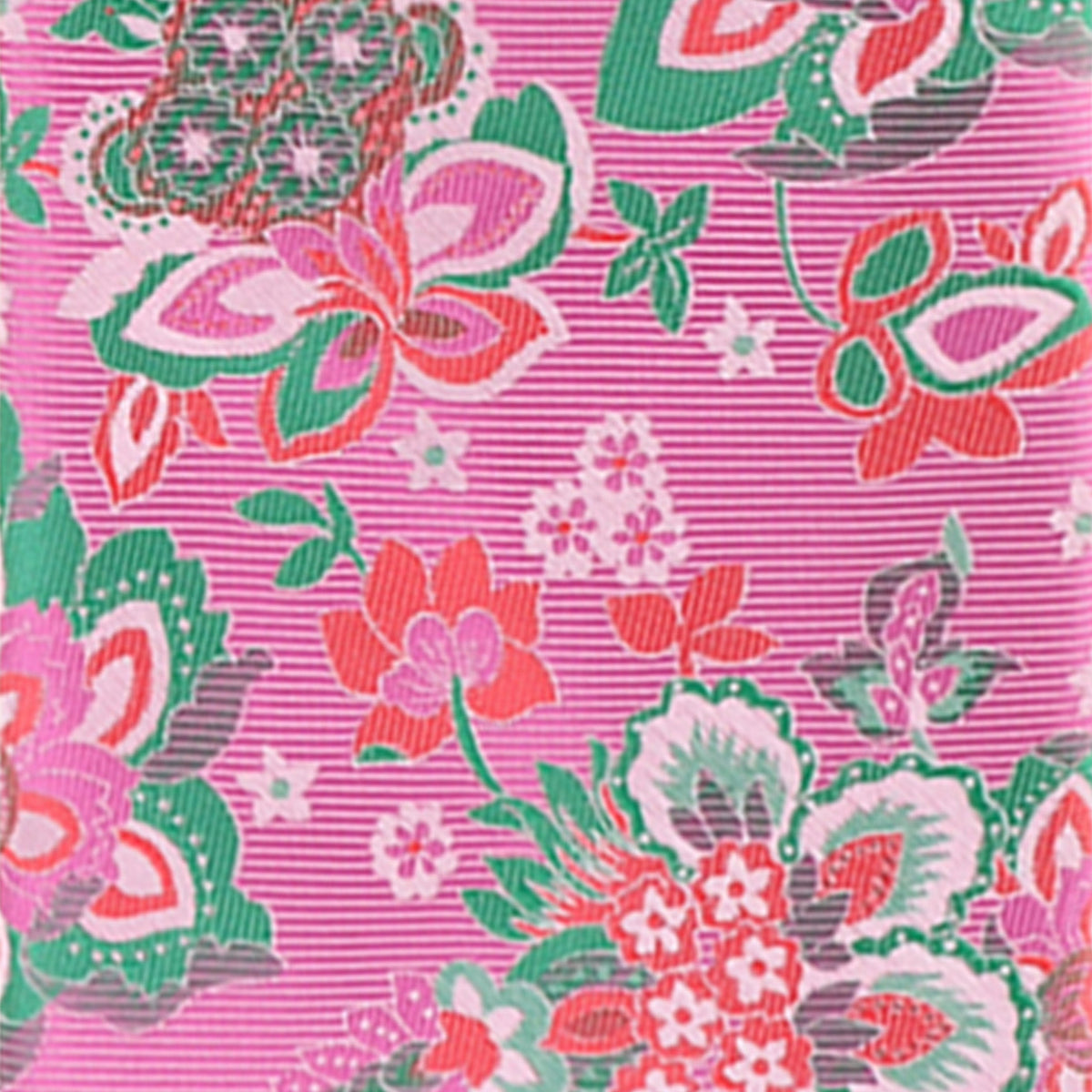 Vittorio Farina Floral Designer Necktie &amp; Pocket Square - NH-D-1317 - Classy Cufflinks