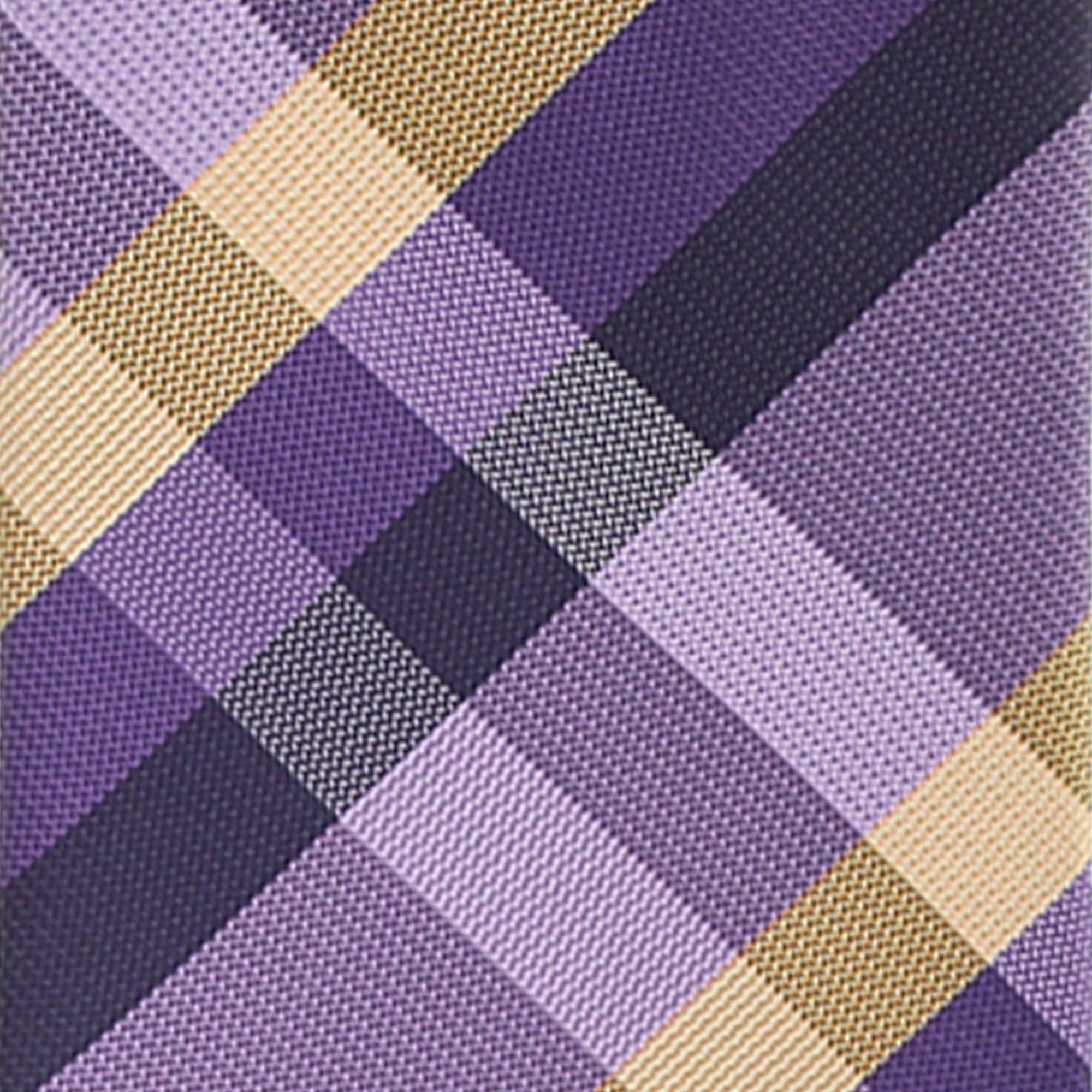 Vittorio Farina Geometric Designer Necktie & Pocket Square - NH-D-1332 - Classy Cufflinks