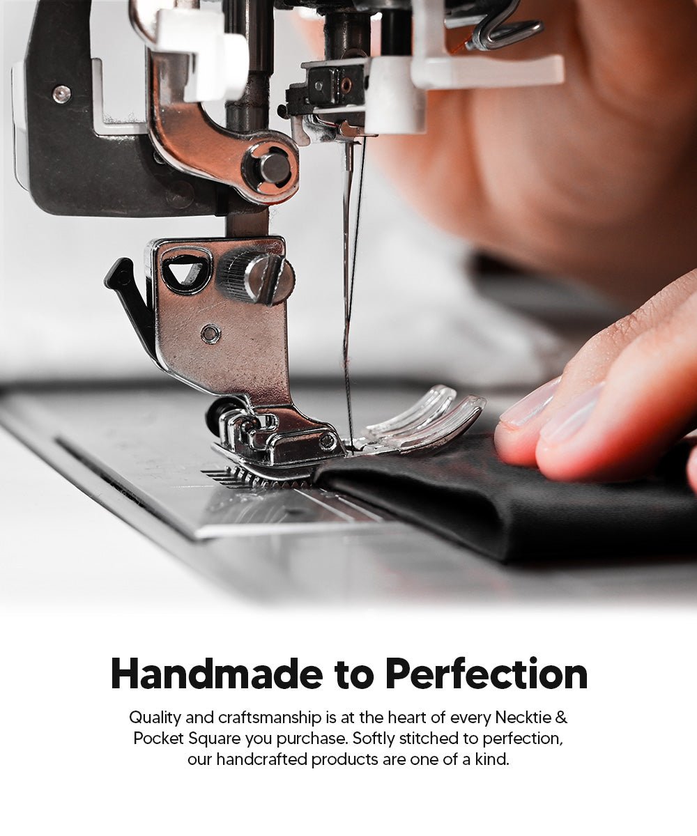 Vittorio Farina Solid Satin Necktie &amp; Pocket Square Multipacks - NH - SOLID - 3_BLACK - Classy Cufflinks