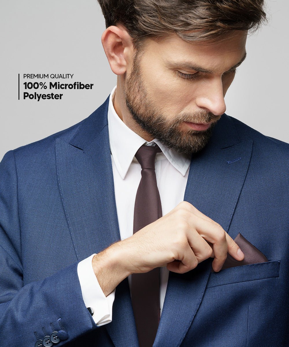 Vittorio Farina Solid Satin Necktie &amp; Pocket Square Multipacks - NH - SOLID - 5_FALL1 - Classy Cufflinks