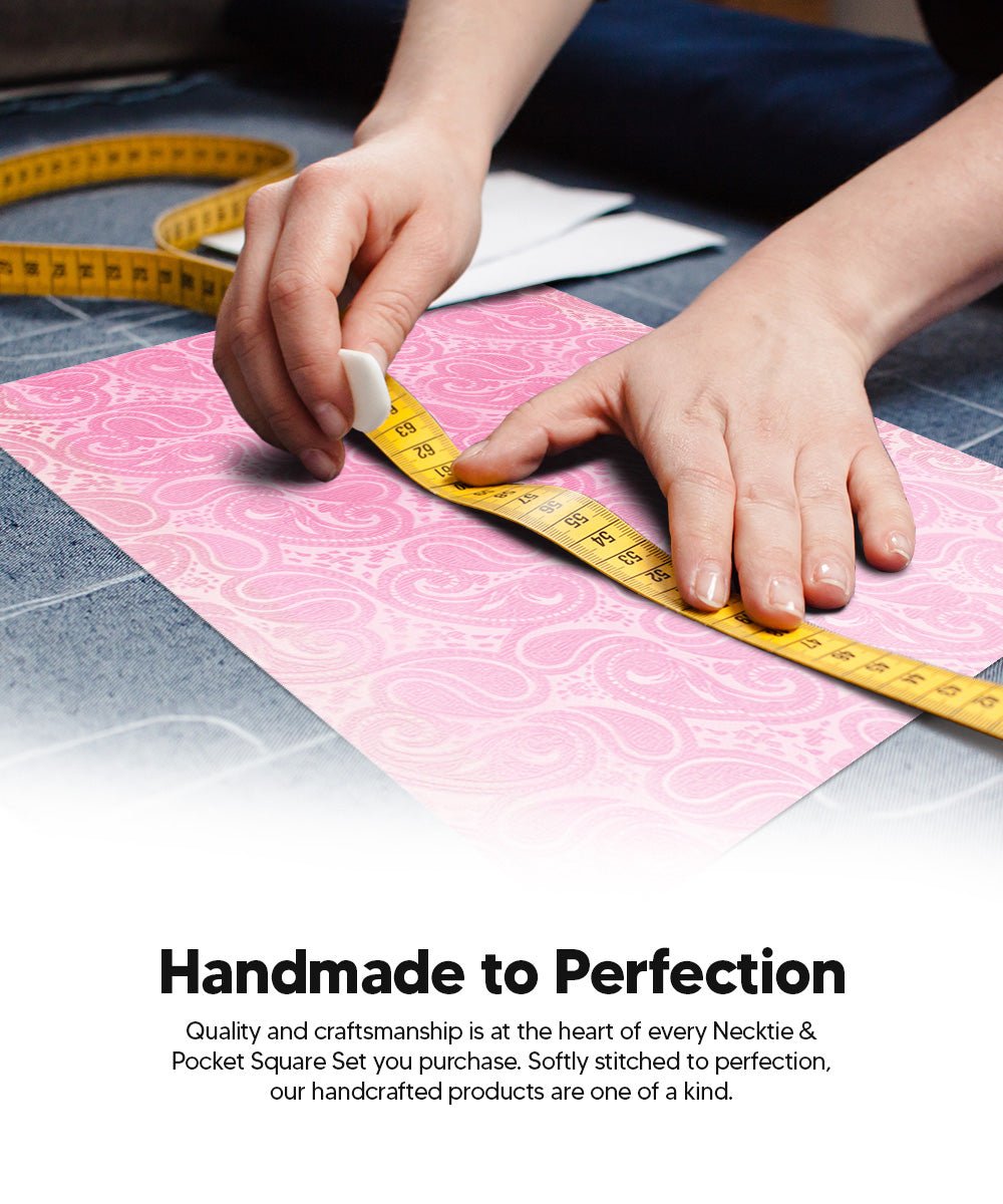 Vittorio Farina Woven Paisley Necktie &amp; Pocket Square Multipacks - NH - WP - 3_SPRING1 - Classy Cufflinks