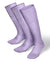 Vittorio Farina Men's Ribbed Shear Nylon Over The Calf Dress Socks - o - c - ivory - 12 - Classy Cufflinks