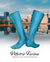 Vittorio Farina Men's Ribbed Shear Nylon Over The Calf Dress Socks - o - c - sky - 3 - Classy Cufflinks