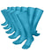Vittorio Farina Men's Ribbed Shear Nylon Over The Calf Dress Socks - o - c - sky - 3 - Classy Cufflinks