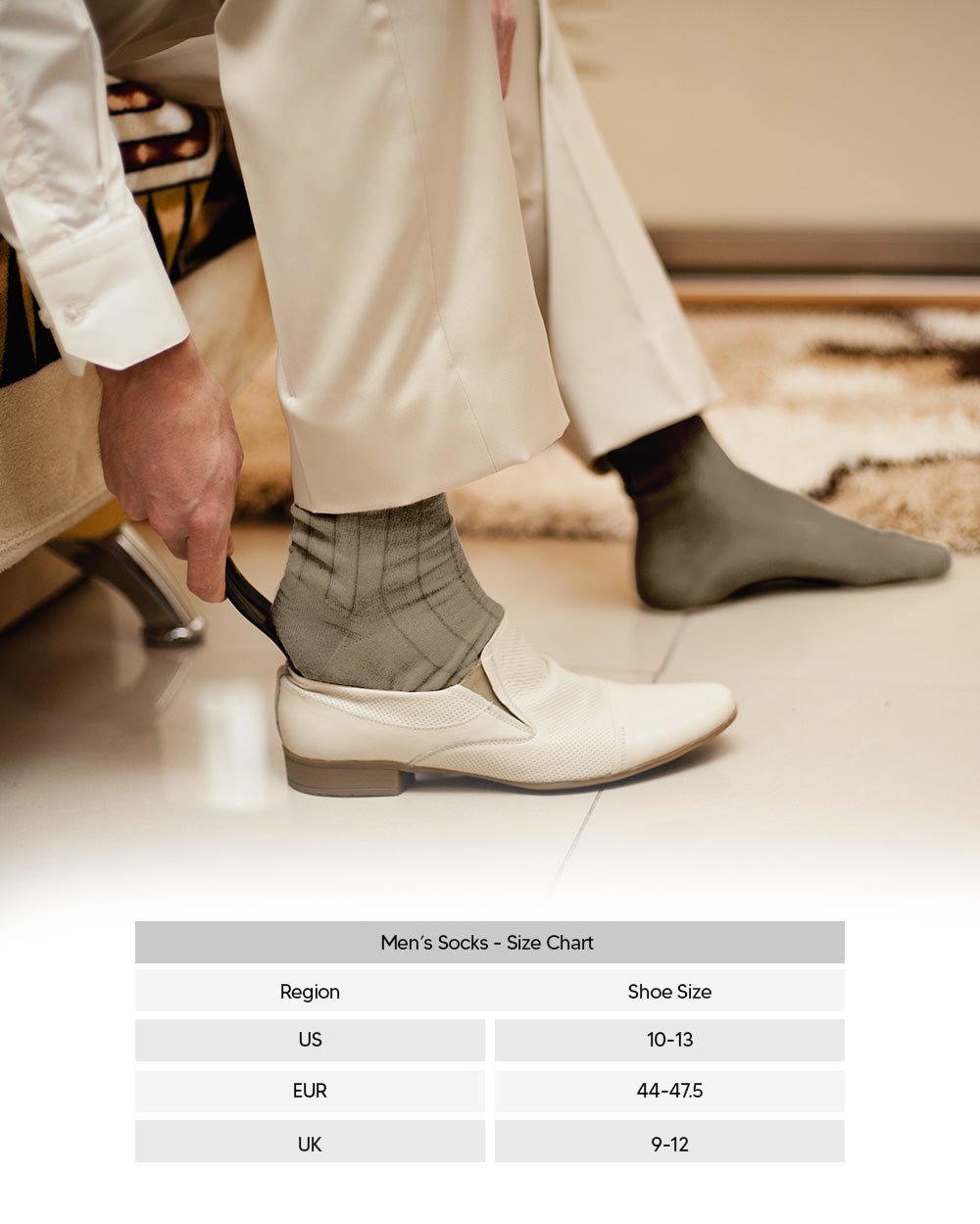 Vittorio Farina Men's Ribbed Shear Nylon Over The Calf Dress Socks - o - c - sky - 3 - Classy Cufflinks