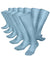 Vittorio Farina Men's Ribbed Shear Nylon Over The Calf Dress Socks - o - c - sky - 3 - Classy Cufflinks