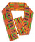 Vittorio Farina Mens' Kente Satin Scarf - SCARVES_Kente #1 - Classy Cufflinks