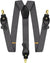 Vittorio Farina Men's Vibrant Colorful Convertible Suspender - SUSP-CONV-GC_CHARCOAL - Classy Cufflinks