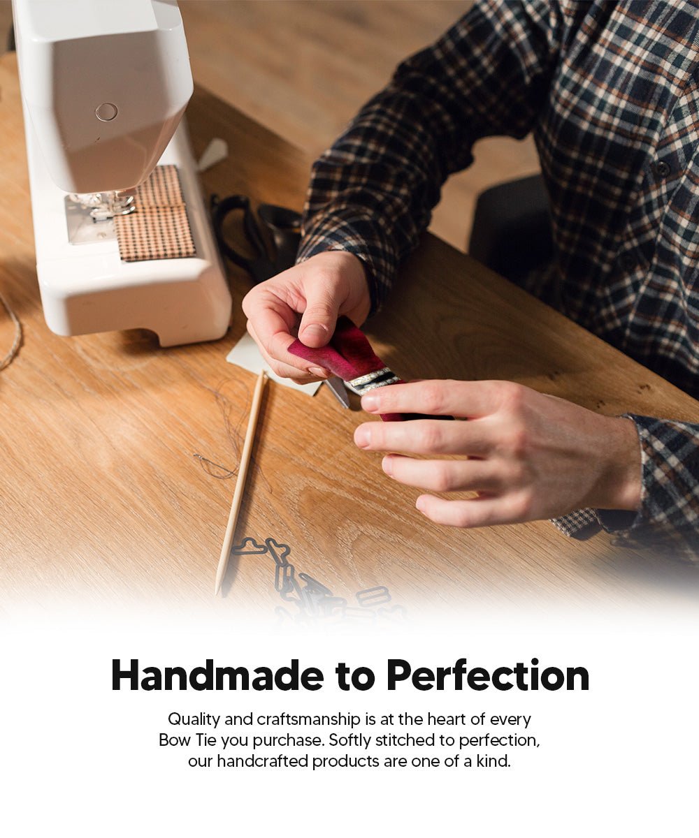 Vittorio Farina Velvet Bow Tie - vb - 004 - Classy Cufflinks