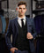 Vittorio Farina Men's Woven Paisley Vest, Necktie, Bow Tie and Pocket Square Set (Black Back) - vest_paisley_BB_black_XS - Classy Cufflinks