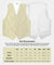 Vittorio Farina Men's Mint Woven Paisley Vest, Necktie, Bow Tie and Pocket Square Set (White Back) - vest_paisley_WB_ivory_XS - Classy Cufflinks