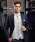 Vittorio Farina Paisley Vest Set (White Back) Var. 02 (Pink-Yellow) - vest_paisley_WB_pink_XS - Classy Cufflinks