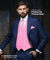 Vittorio Farina Men's Woven Paisley Vest, Necktie, Bow Tie and Pocket Square Set (White Back) - vest_paisley_WB_pink_XS - Classy Cufflinks