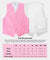 Vittorio Farina Men's Woven Paisley Vest, Necktie, Bow Tie and Pocket Square Set (White Back) - vest_paisley_WB_pink_XS - Classy Cufflinks