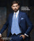 Vittorio Farina Men's Woven Paisley Vest, Necktie, Bow Tie and Pocket Square Set (White Back) - vest_paisley_WB_sky_XS - Classy Cufflinks