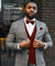 Vittorio Farina Men's Satin Vest, Necktie, Bow Tie and Pocket Square Set (Black Back) - vest_plain_BB_burgundy_XS - Classy Cufflinks