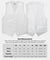 Vittorio Farina Men's Satin Vest, Necktie, Bow Tie and Pocket Square Set (White Back) - vest_plain_WB_white_XS - Classy Cufflinks