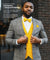 Vittorio Farina Men's Satin Vest, Necktie, Bow Tie and Pocket Square Set (White Back) - vest_plain_WB_yellow_XS - Classy Cufflinks