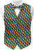 Vittorio Farina Mardi Gras Vest & Bow Tie ONLY Ver 1. - vestB_mardi_BB_Mardi #6_S - Classy Cufflinks