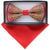 VITTORIO FARINA Rhinestone Bowtie & Pocket Square by Classy Cufflinks