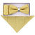 Vittotio Farina Men's Rhinestone Bow Tie and Pocket Square in Gift Box