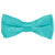 Vittorio Farina Boy's Solid Silky Bow Tie by Classy Cufflinks - boys-aqua - Classy Cufflinks