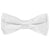 Vittorio Farina Boy's Solid Silky Bow Tie by Classy Cufflinks - boys-white - Classy Cufflinks
