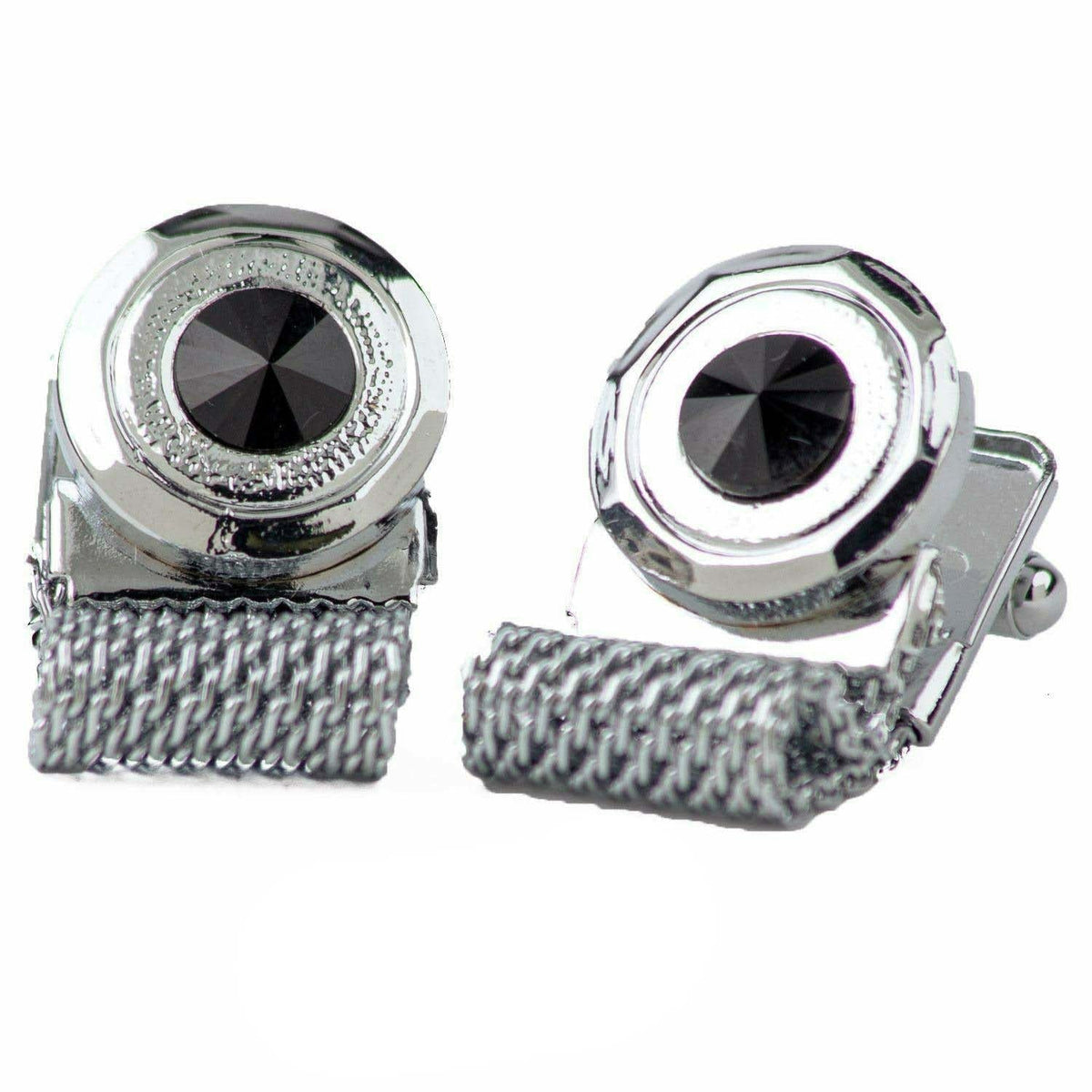 Vittorio Vico Colorful Crystal Chain Cufflinks in Gift Box