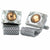 Vittorio Vico Colorful Crystal Chain Cufflinks in Gift Box