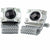 Vittorio Vico Colorful Crystal Chain Cufflinks in Gift Box