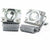Vittorio Vico Colorful Crystal Chain Cufflinks in Gift Box
