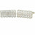 Vittorio Vico Silver Iced Wedding Cufflinks in Gift Box: CL105x Series