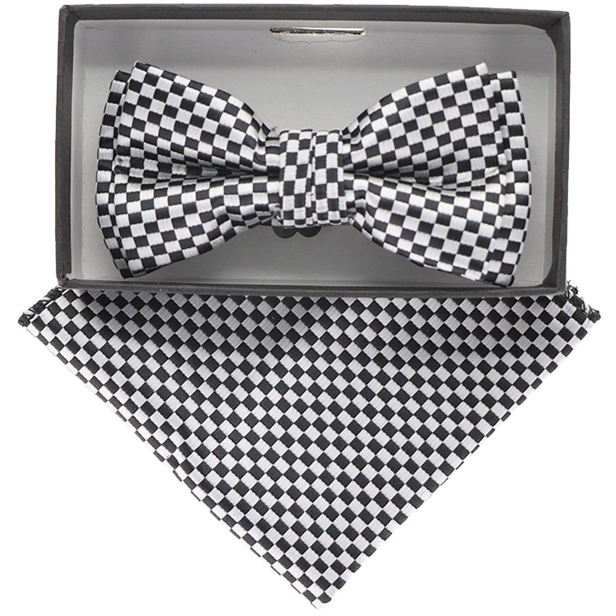 Vittorio Farina Boy's Designer Floral Print Print Bow Tie &amp; Pocket Square by Classy Cufflinks - kbh-061 - Classy Cufflinks