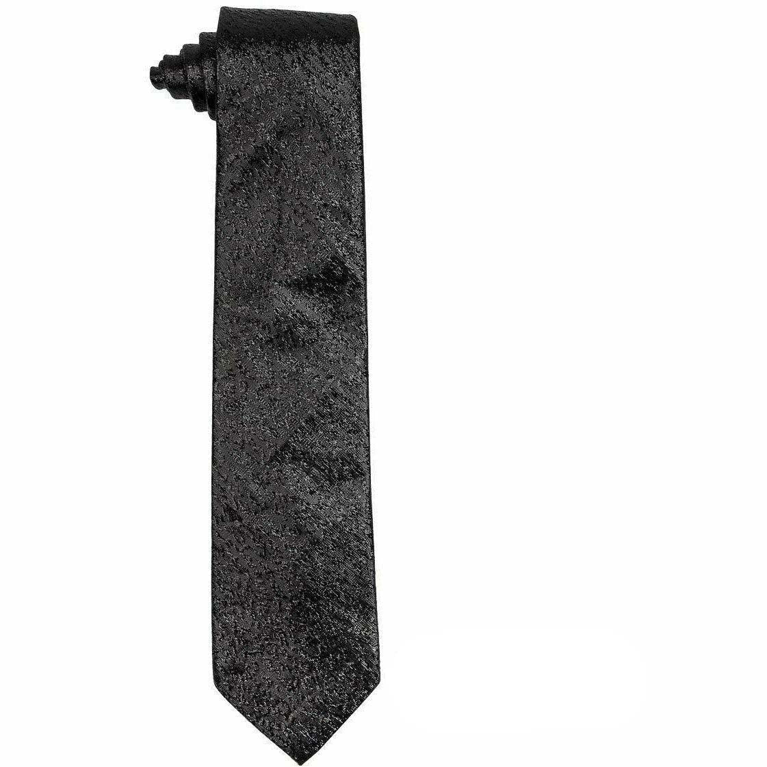 Vittorio Farina Men's Metallic Necktie &amp; Pocket Square