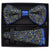 Vittorio Farina LIMITED EDITION Piping Bow Tie & Round Pocket Square by Classy Cufflinks - pbh-21009 - Classy Cufflinks