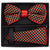 Vittorio Farina LIMITED EDITION Piping Bow Tie & Round Pocket Square by Classy Cufflinks - pbh-21012 - Classy Cufflinks