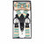 Vittorio Farina Men's Paisley Clip End Suspender with Silver Hardware in Gift Box: 70% Polyester & 30% Elastomer