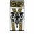 Vittorio Farina Men's Paisley Clip End Suspender with Silver Hardware in Gift Box: 70% Polyester & 30% Elastomer