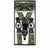 Vittorio Farina Men's Paisley Clip End Suspender with Silver Hardware in Gift Box: 70% Polyester & 30% Elastomer