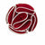Vittorio Vico Unisex Trim Rose Flower Lapel Pin